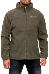 Fleecejacke Trekking Outdoor Jacke batamazonie (1-St) mit eingelassener Kapuze