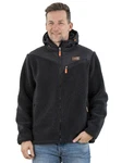 FirstB Herren Jacke Arnfried Dunkelgrau/Schwarz/Grau/Orange