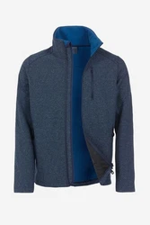 Elkline Fleecejacke ANYTHING GOES Herren Dunkelblau/Hellblau/Grau/Blau