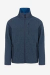 Elkline Fleecejacke ANYTHING GOES Herren Dunkelblau/Hellblau/Grau/Blau