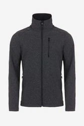 Elkline Fleecejacke ANYTHING GOES Herren Dunkelgrau/Dunkelblau/Grau/Hellgrau