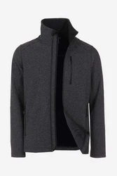 Elkline Fleecejacke ANYTHING GOES Herren Dunkelgrau/Dunkelblau/Grau/Hellgrau