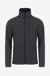 Elkline Fleecejacke ANYTHING GOES Herren Dunkelgrau/Dunkelblau/Grau/Hellgrau