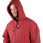 KUNST UND MAGIE Kapuzenfleecejacke Kapuzenjacke Kapu Hoodie mit Kapuze Jacke Fair 