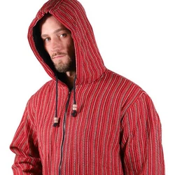 KUNST UND MAGIE Kapuzenfleecejacke Kapuzenjacke Kapu Hoodie mit Kapuze Jacke Fair 