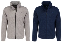 Elkline Fleecejacke VOUCHER Grau/Beige/Braun