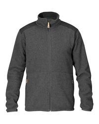Fjällräven Fleecejacke Sten Dunkelgrau/Grau/Hellgrau