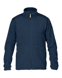 Fjällräven Fleecejacke Sten Dunkelblau/Blau