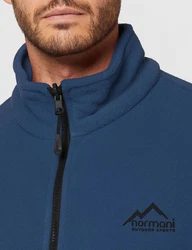 normani Fleecejacke Ivalo Hellblau/Blau