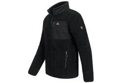 Hhenhorn Fleecejacke Birkkar Herren Jacke Schwarz/Dunkelgrau/Grau