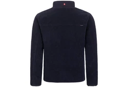 Hhenhorn Fleecejacke Birkkar Herren Jacke Dunkelblau/Hellblau/Rot