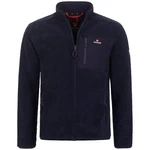 Hhenhorn Fleecejacke Birkkar Herren Jacke Dunkelblau/Hellblau/Rot