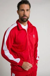 Fleecejacke Trainings-Jacke Sweat Stehkragen bis 8 XL