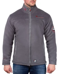 Fleecejacke Herren Outdoor Jacke baubolt (1-St) mit Stehkragen