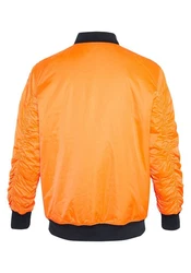 Polo Sylt Blouson Wende-Design Logo-Stitching Dunkelblau/Blau/Hellblau/Orange