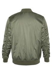 Polo Sylt Blouson Wende-Design Logo-Stitching Dunkelgrün