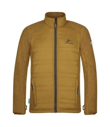 Westfjord Fleecejacke Gullfoss Braun/Gelb