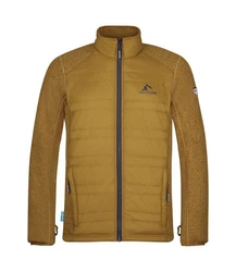 Westfjord Fleecejacke Gullfoss Braun/Gelb