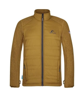 Westfjord Fleecejacke Gullfoss Braun/Gelb