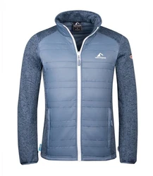 Westfjord Fleecejacke Gullfoss Pastell/Hellblau/Grau/Blau/Dunkelblau
