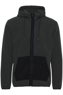 Indicode Fleecejacke Dunkelgrau/Schwarz/Grau Indicode Fleecejacke Dunkelgrau/Schwarz/Grau