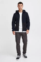 Indicode Fleecejacke Dunkelblau