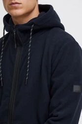 Indicode Fleecejacke Dunkelblau