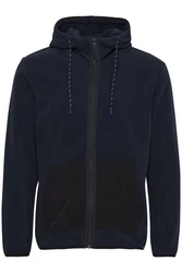 Indicode Fleecejacke Dunkelblau