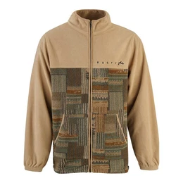 Fleecejacke SHAG PANELED FULL ZIP FLEECE