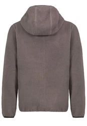 SUBLEVEL Fleecejacke mit Kapuze 