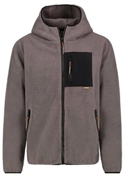 Fleecejacke Teddy Fleecejacke mit Kapuze