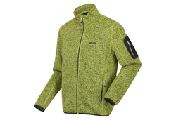 Regatta Strickfleecejacke Newhill Grün/Neonfarben