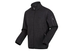 Regatta Strickfleecejacke Newhill Dunkelgrau/Grau/Dunkelblau