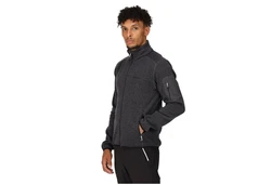 Regatta Strickfleecejacke Newhill Dunkelgrau/Grau/Dunkelblau