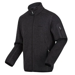 Regatta Strickfleecejacke Newhill Dunkelgrau/Grau/Dunkelblau