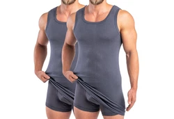HERMKO Unterhemd 16027 2er Pack Herren 16027