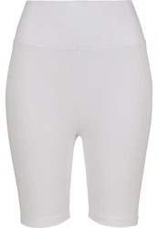 Urban Classics Damen High Waist Cycle Shorts Grau/Hellgrau/Beige