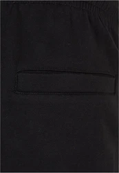 Urban Classics Herren Wide Terry Sweatshorts Schwarz/Dunkelblau/Dunkelgrau