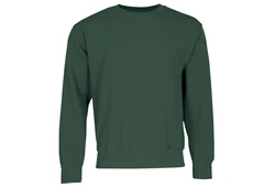 Fruit of the Loom Sweatshirt Classic Set-In Dunkelgrün/Grün