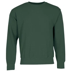 Fruit of the Loom Sweatshirt Classic Set-In Dunkelgrün/Grün
