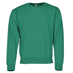 Fruit of the Loom Sweatshirt Classic Set-In Grün/Dunkelgrün/Türkis
