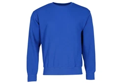 Fruit of the Loom Sweatshirt Classic Set-In Blau/Dunkelblau