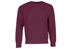 Fruit of the Loom Sweatshirt Classic Set-In Dunkelrot/Lila/Rosa