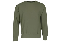 Fruit of the Loom Sweatshirt Classic Set-In Dunkelgrün/Khaki