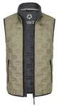 Milestone Steppweste MS-Malcom Dunkelgrün/Khaki