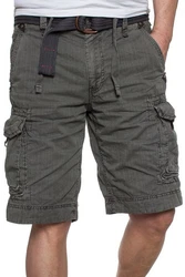 Jet Lag Cargoshorts Take Off 7 Dunkelgrün/Khaki