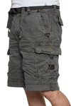Jet Lag Cargoshorts Take Off 7 Dunkelgrün/Khaki