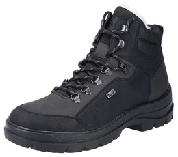 Winterboots, Outdoorboots mit umklappbaren Spikes an der Laufsohle, TEX-Membran