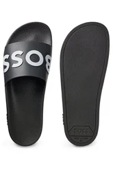 BOSS Bay_it_Slid Pantolette Hellblau/Beige/Schwarz/Braun/Rosa