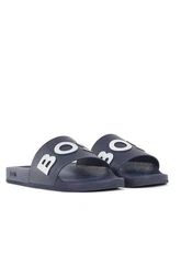 BOSS Bay_it_Slid Pantolette Dunkelblau/Blau/Hellblau